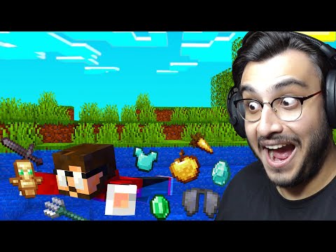 EPIC Minecraft SWIMMING OP! You won't believe!