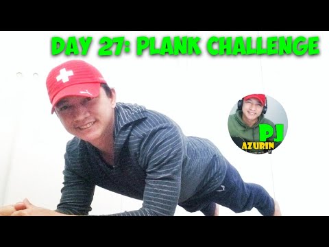 DAY 27: PLANK CHALLENGE | 3 MINUTES