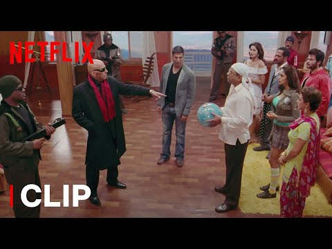 Passing The Parcel Game Scene | Welcome | Akshay Kumar, Katrina Kaif, Paresh Rawal | Netflix India