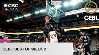 BIG POSTERS, WALKOFF JUMPERS: The best of Week 2 from the 2026 CEBL season | #CBCSports