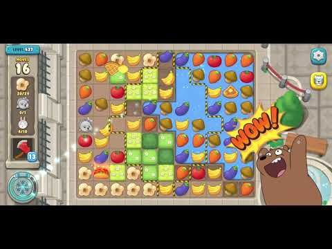 We Bare Bears Match3 Repairs Level 637 - No Boosters