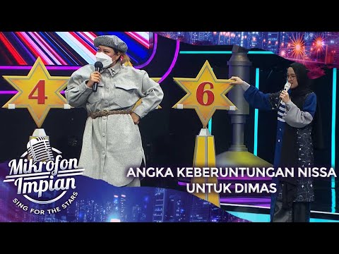 NISSA SABYAN MEMILIHKAN ANGKA KEBERUNTUNGAN BUAT DIMAS  |  MIKROFON IMPIAN GTV