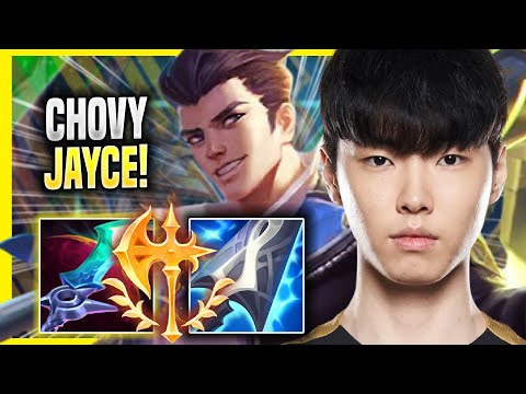CHOVY CHILLING WITH JAYCE! - GEN Chovy Plays Jayce MID vs Lucian! | Season 2022