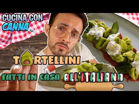 TORTELLINI FATTI IN CASA..."PATRIOTTICI". #CUCINACONCANNA