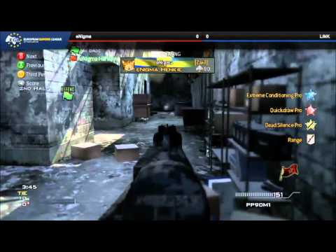 EGL6 : Call of Duty : MW3 (Xbox 360) : LiNK vs eNigma : Map 1 - Group Stages