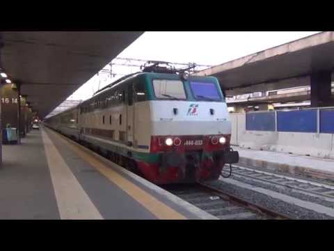 E444.033 in partenza con l' IC 511 "Capodimonte" Torino Porta Nuova - Salerno