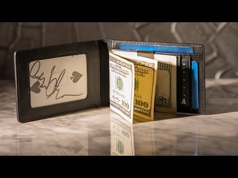 FPS Wallet Black (Gimmicks and Online Instructions) by Magic Firm