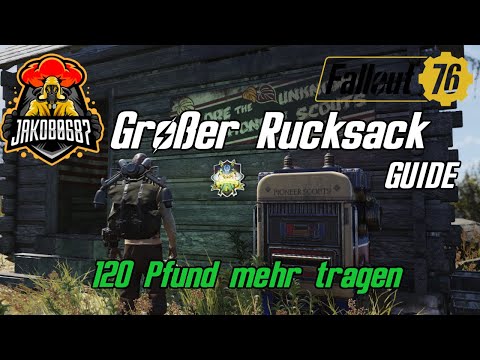 Fallout 76 - 120 Pfund mehr Tragkraft - Opossum Marken Farmen leicht gemacht- Guide - DEUTSCH