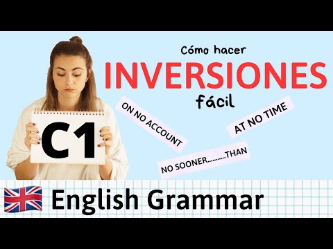 INVERSION for C1 Advanced EASY ✏️ Use of English and Writing with examples