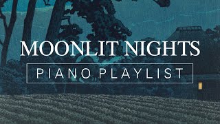 【Beautiful Piano】 Moonlit Nights - Japanese Inspired Piano BGM , no AI music