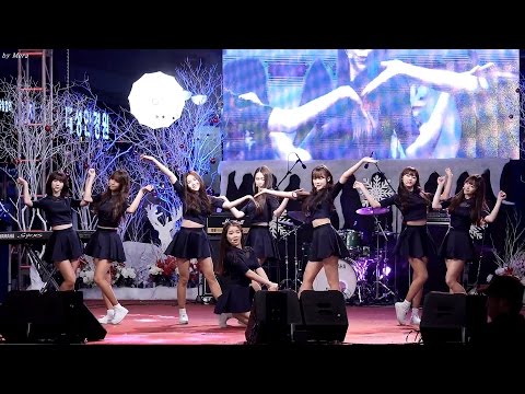 151121 오마이걸 (OH MY GIRL) Hot summer nights [전체]직캠 Fancam (동두천중앙로) by Mera