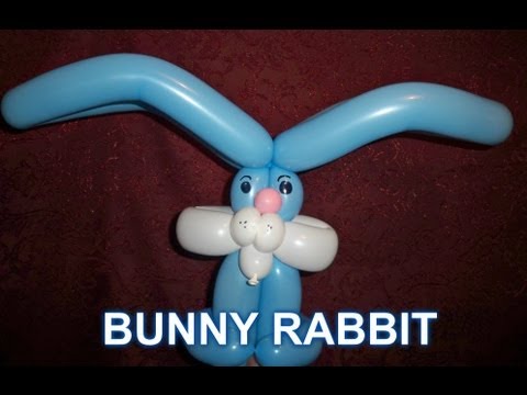 HOW TO MAKE A BUNNY RABBIT BALLOON - Balloon Animal