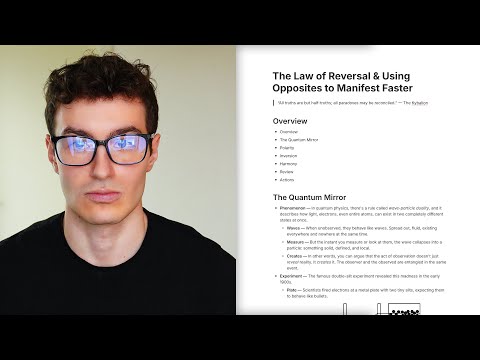 “shadow flipping” is the fastest way to manifest anything (fast)