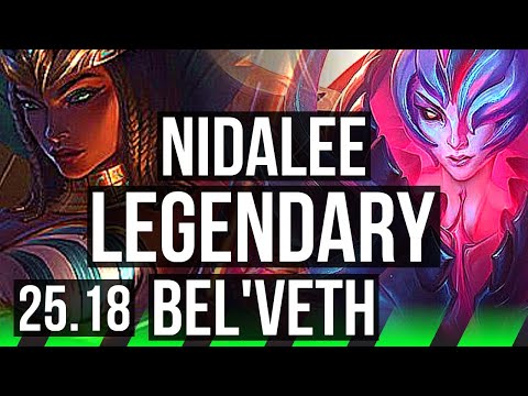 NIDALEE vs BEL'VETH (JGL) | 13/2/6, Legendary | VN Challenger | 25.18
