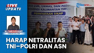 Ormas hingga LSM Harap Netralitas TNI-Polri, ASN di Pilkada Kaltim 2024: Jangan Tergiur Politik Uang