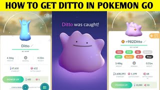 How To Get Ditto In Pokemon Go Video In Hindi Video By POKEMON KA GURU G POKEMON GO India