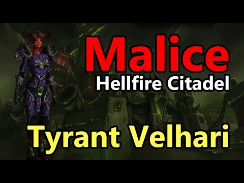 Malice Vs. Tyrant Velhari - Heroic - Protection Paladin (EU-Draenor)