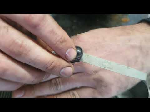 installing piston ring on a VW air-cooled engine