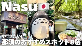 【那須旅行】日帰りドライブで行くおすすめスポット8選|旅行Vlog