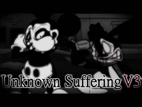 【FNF】Unknown Suffering V3 but Mickey Mouse and Oswald sings it