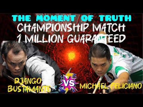 CHAMPIONSHIP MATCH | MICHAEL x44 FELICIANO 🆚 DJANGO BUSTAMANTE | 9 BALL NATIONAL OPEN CITY OF PASSI