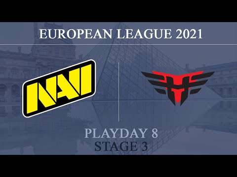 NAVI vs Heroic @Villa | European League 2021 - Stage 3 |  Playday 8