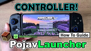 Download the video "How To Play With A Controller Java Minecraft Using PojavLauncher Mobile Glues"