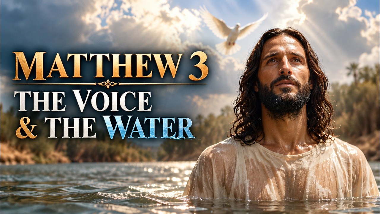 Matthew 3 — The Voice in the Wilderness and the Baptism of Jesus video thumbnail