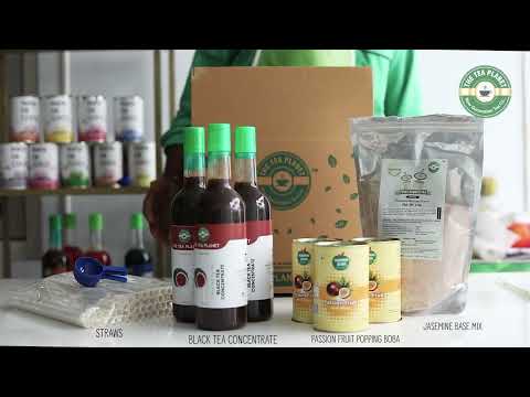 Jasmine Fruit Bubble Tea