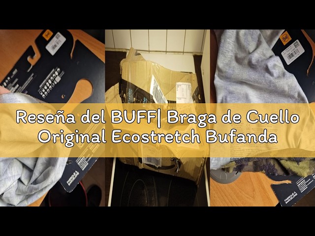 Vídeo relacionado con BUFF Braga de cuello, Original EcoStretch, Adulto Hombre Mujer, Lilac, Talla unica, Bufanda, Tubular, Multifuncion, Cuello y Cabeza, Correr, Caminar, Senderismo, Sostenible, Ligera