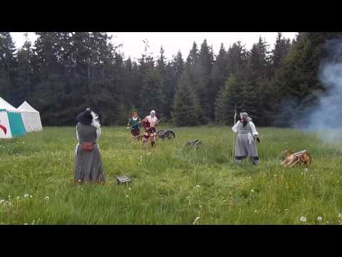 Landsknecht Hurra 2017 Die Artillerie bei der Arbeit