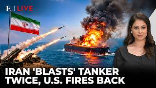 Iran 'Shatters' Trump's Mine Claim After Tanker Explodes, US Counters | Firstpost Live