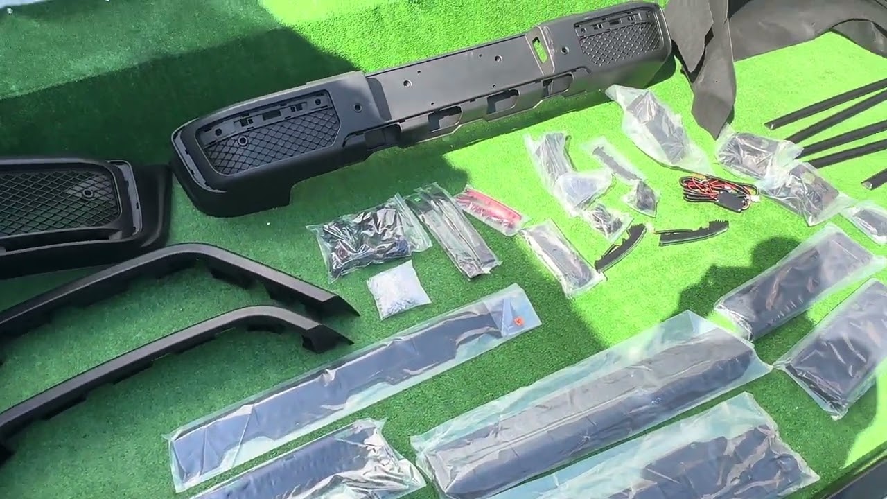 Комплект рестайлинга в G63 BRB 2018 Video 1