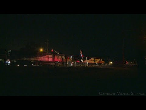 7AM9 SCT Mixed Freight Train Crosses Anakie Road (30/7/2022) - PoathTV Australian Railways