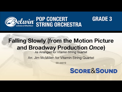 Falling Slowly, arr. Jim McMillen - Score & Sound
