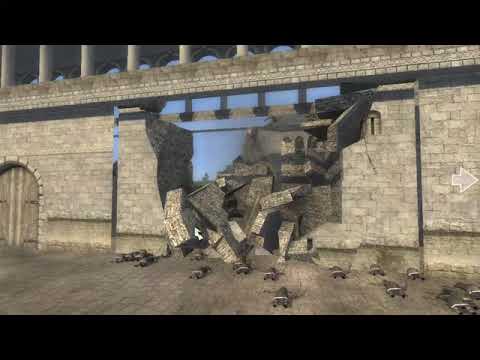 Siege of Osgiliath - Outnumbered Gondor Vs Orcs - Third age total war