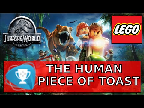 Lego Jurassic World - The Human Piece Of Toast Trophy