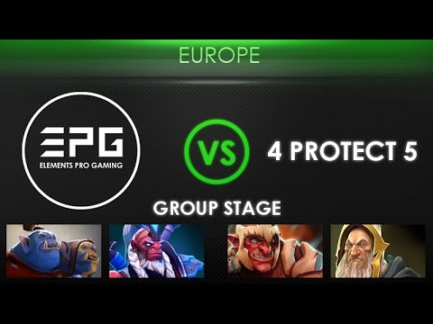 Elements Pro Gaming vs 4p5 - Kiev Major Europe Qualifier: Group Stage - @SheeverGaming @MerliniDota