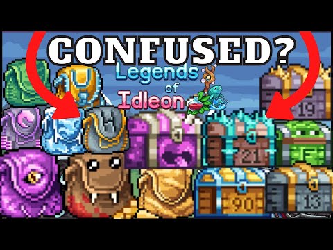 All Bags! All Chests! How to get All Inventory Bags and Storage Chests? - IdleOn