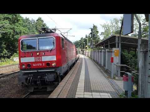 S-Bahn Nürnberg - Baureihe 143 mit x-Wagen in Reichelsdorfer Keller