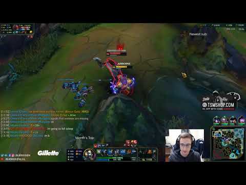 TSM Bjergsen Top // Volibear vs Sion // Stream gameplay path 8.5