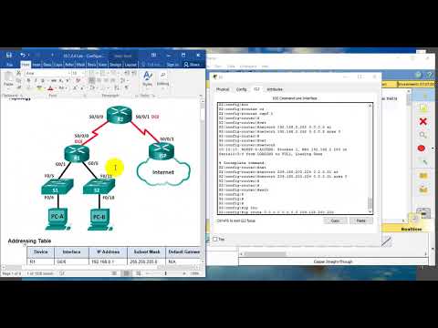 Lab 10.1.2.4 Hướng dẫn cấu hình DHCP động trên Router