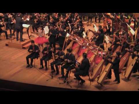 Fuga con Pajarillo-Aldemaro Romero - Arpas de Colombia
