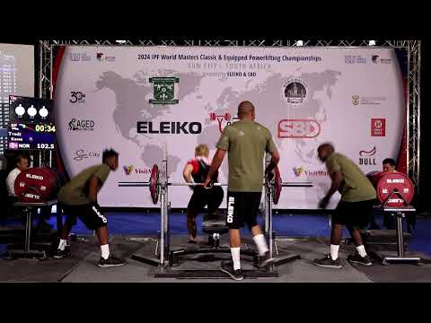 Women M1 84-84+kg WorldMasters Powerlifting Sun City