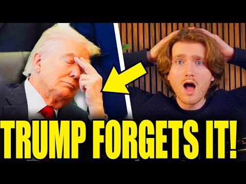 Omg Trump Forgets Presidency As He Publicly Crumbles  