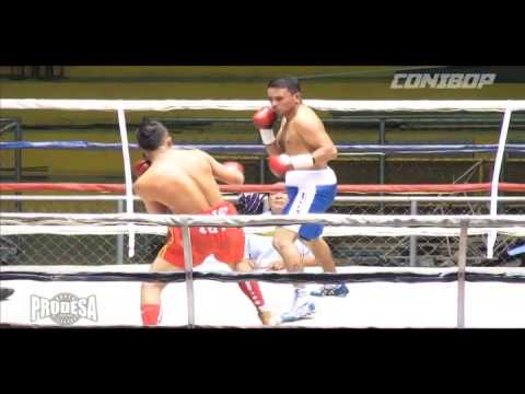Pelea Lester Lara vs Oscar Sevilla - CONIBOP
