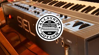 Video thumbnail for Siel Opera 6 Demo - vintage synthesizer demonstration for AllSynth.com by JAKSPIN