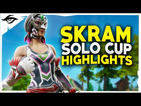 HOW TO PLAY SOLO CUPS IN FORTNITE // Secret Skram Highlights #1