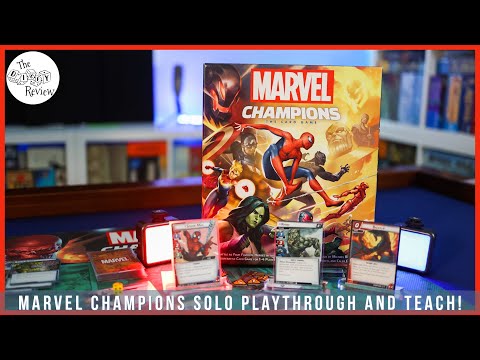Marvel Champions - Solo Playthrough and Teach!