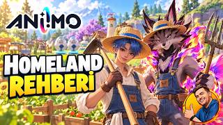 ANIIMO | Homeland Rehberi 🌾 Verimli Üretim, Elektrik ve Karavan Buff’ları!